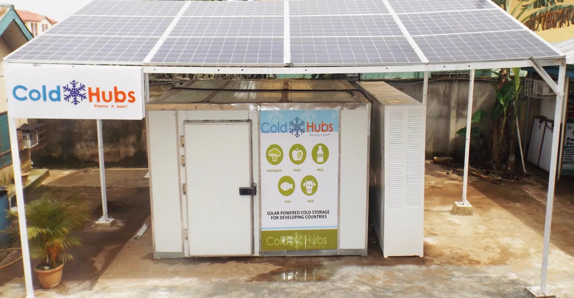 Câmaras Frigoríficas Solares Comunitárias
